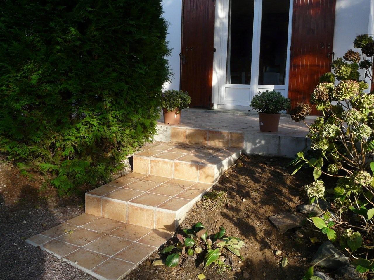 pose carrelage sur escalier le havre