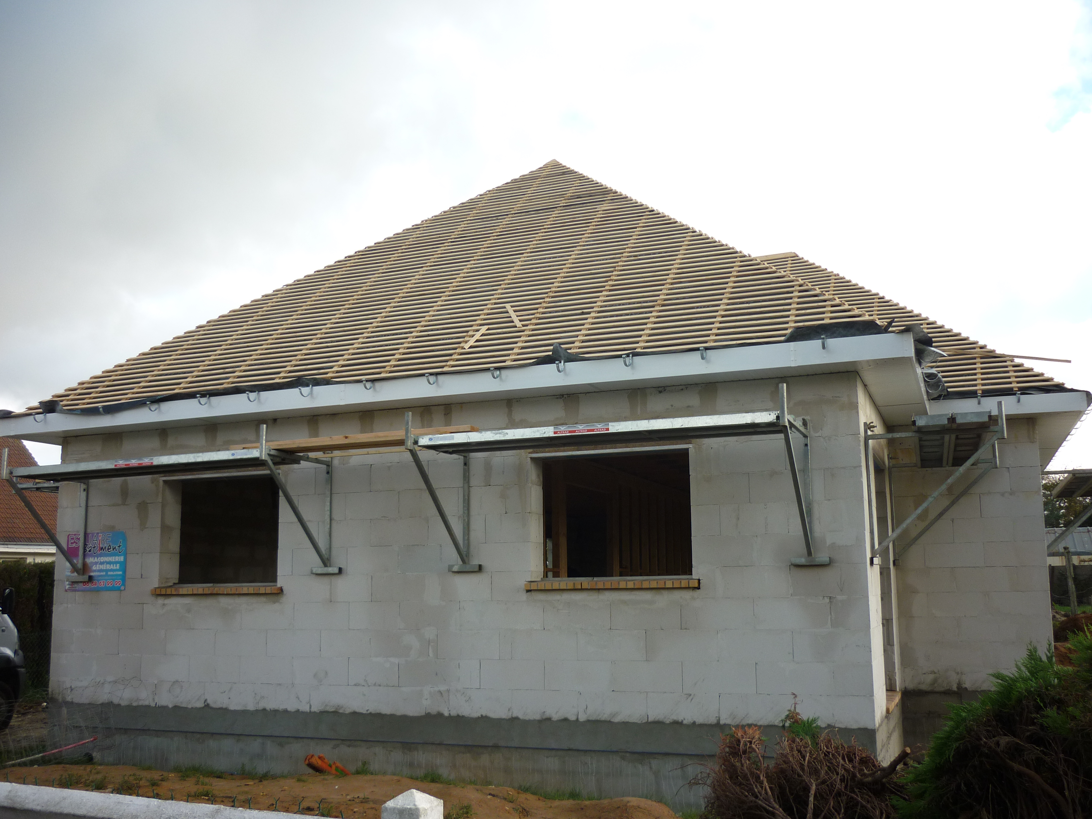 maison ralis en bloc bton cellulaire de 30